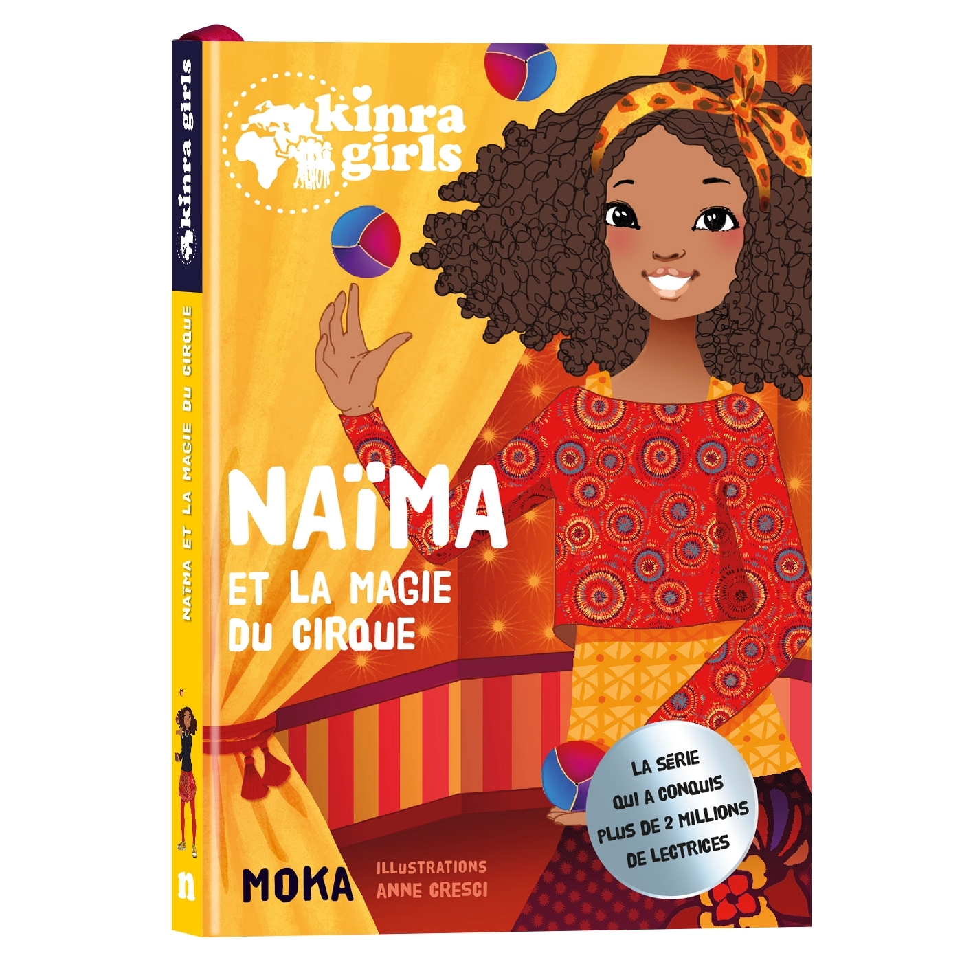 Kinra Girls - Naima et la magie du cirque - T0 -  Moka - PLAY BAC