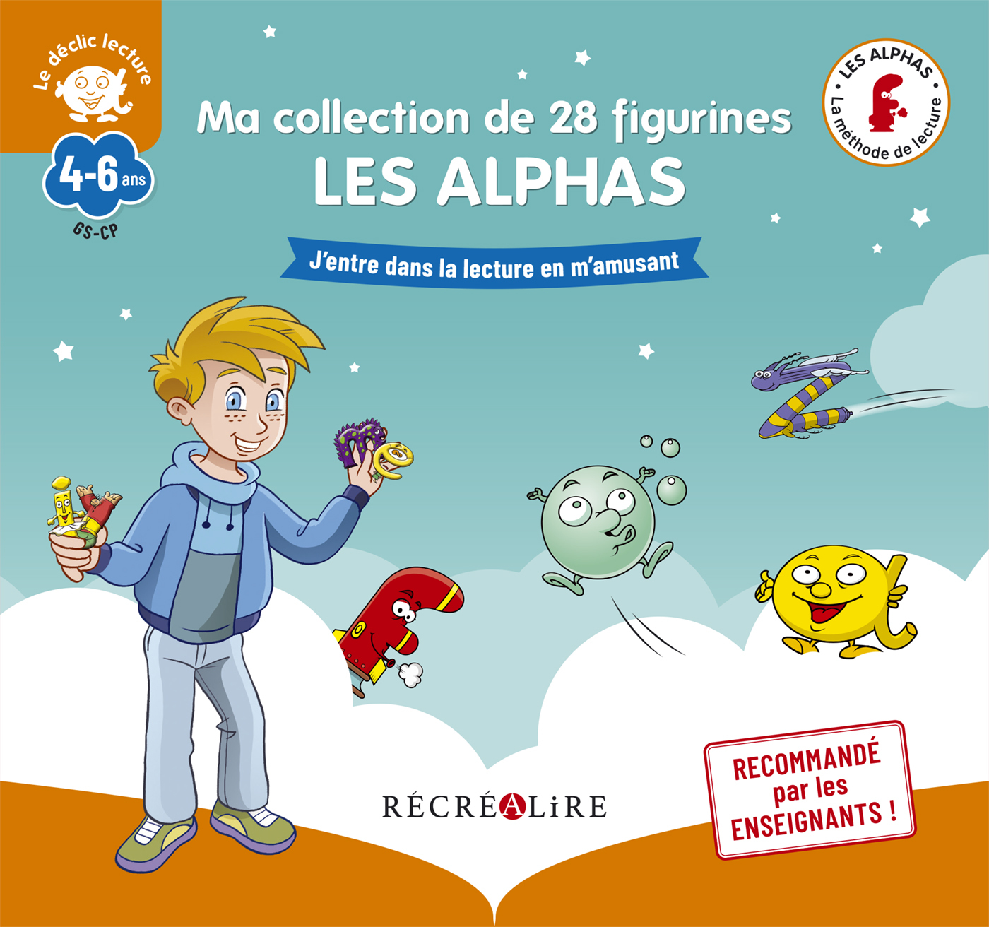 Ma collection de 28 figurines LES ALPHAS - Nouvelle édition - Olivier Dubois du Nilac - RECREALIRE