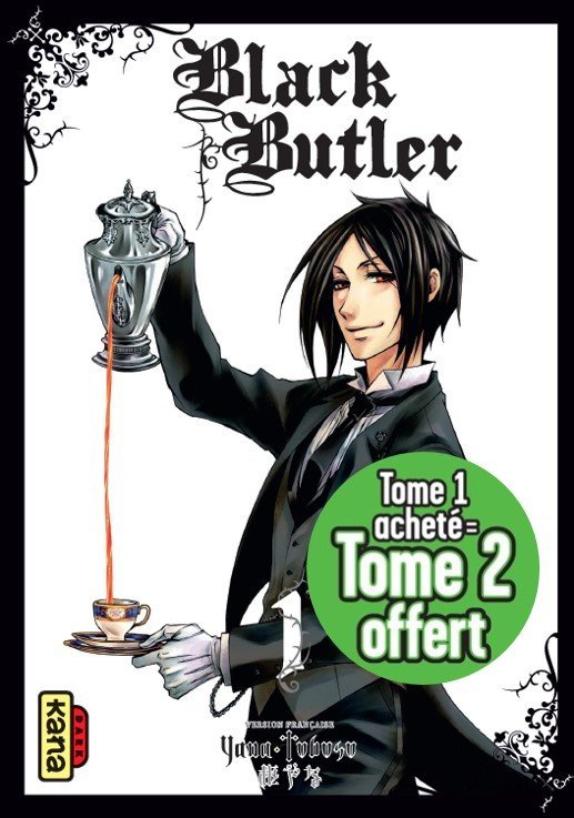 Black Butler pack 1+1 (Tomes 1 +2) - 2022 - XXX - KANA