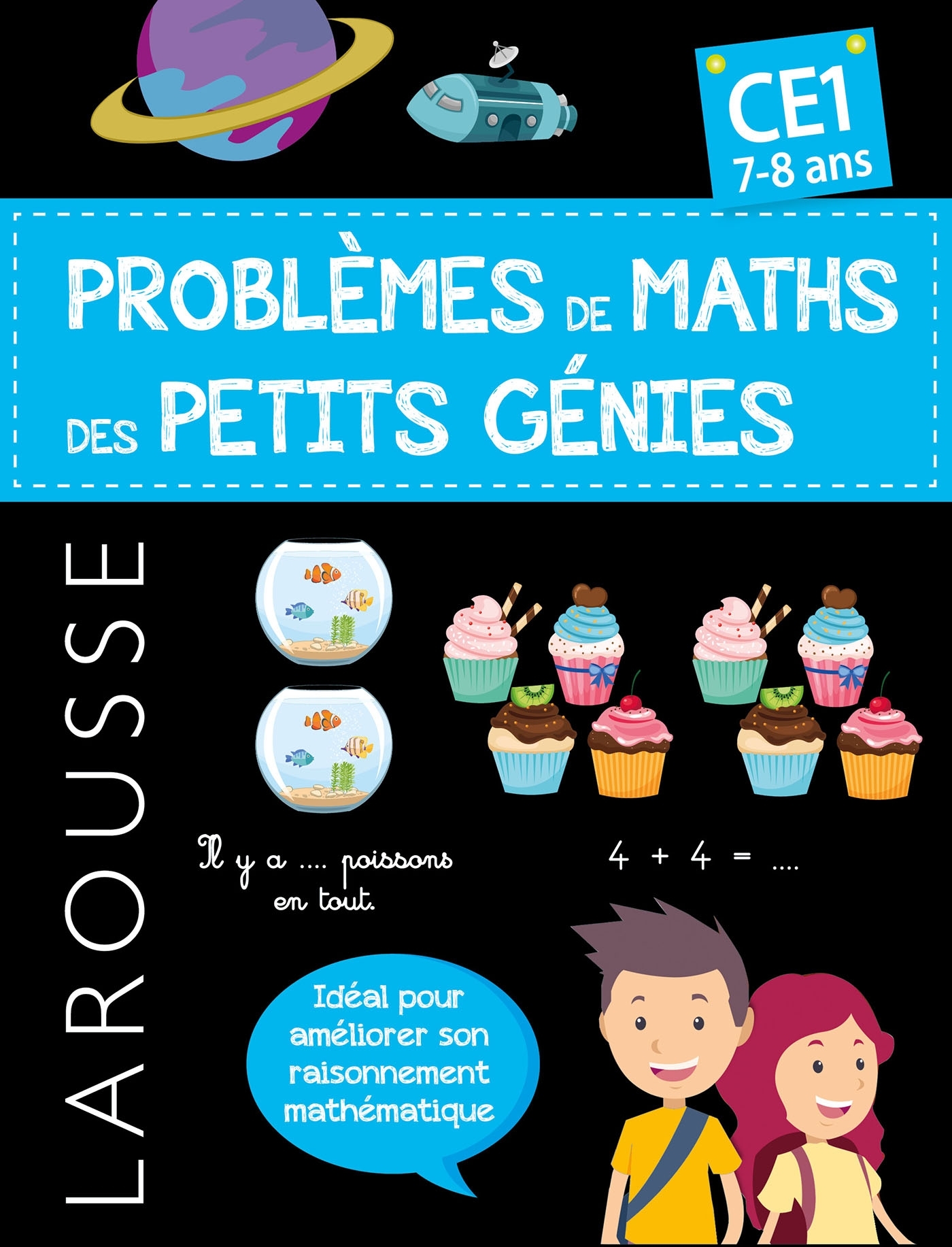 Problèmes de maths des petits génies CE1 - XXX - LAROUSSE