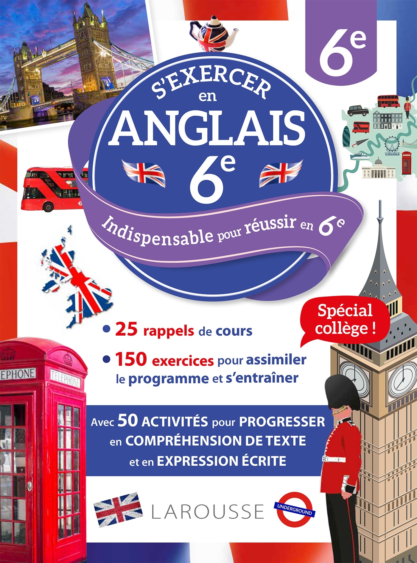 S'exercer en anglais 6e -  Collectif - LAROUSSE