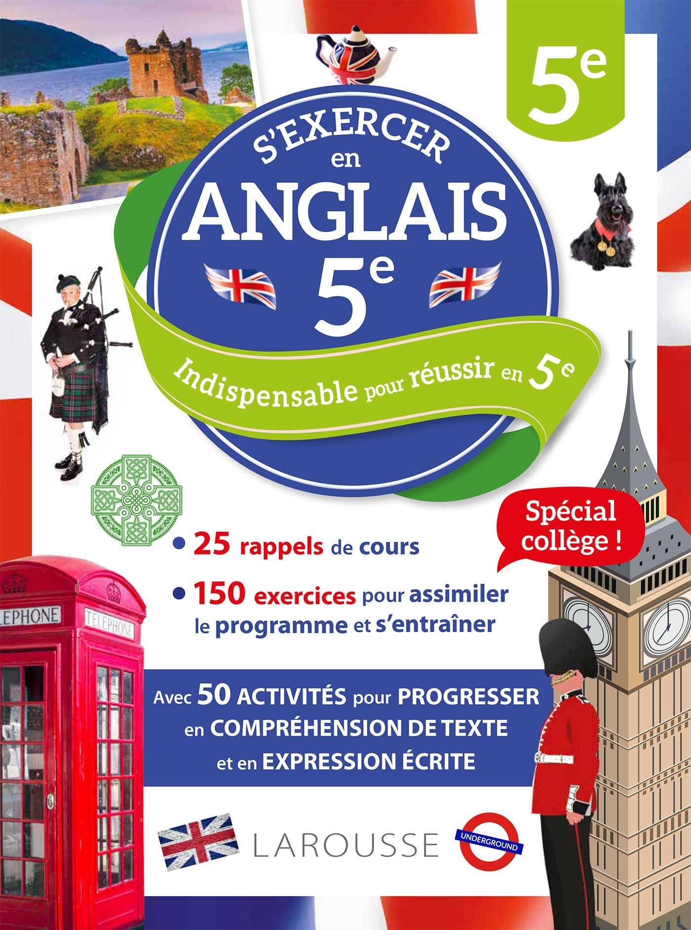 S'exercer en anglais 5e -  Collectif - LAROUSSE