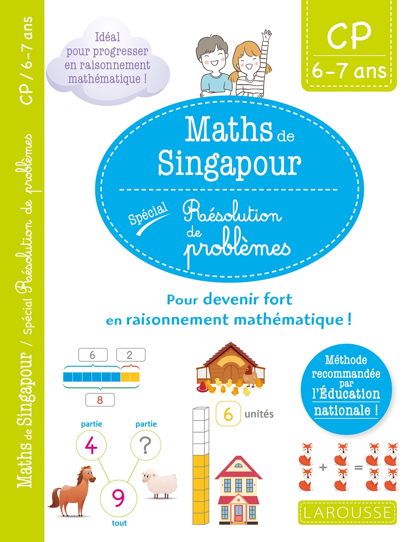 Mon petit cahier de maths - méthode de Singapour spécial CP - Delphine Urvoy - LAROUSSE