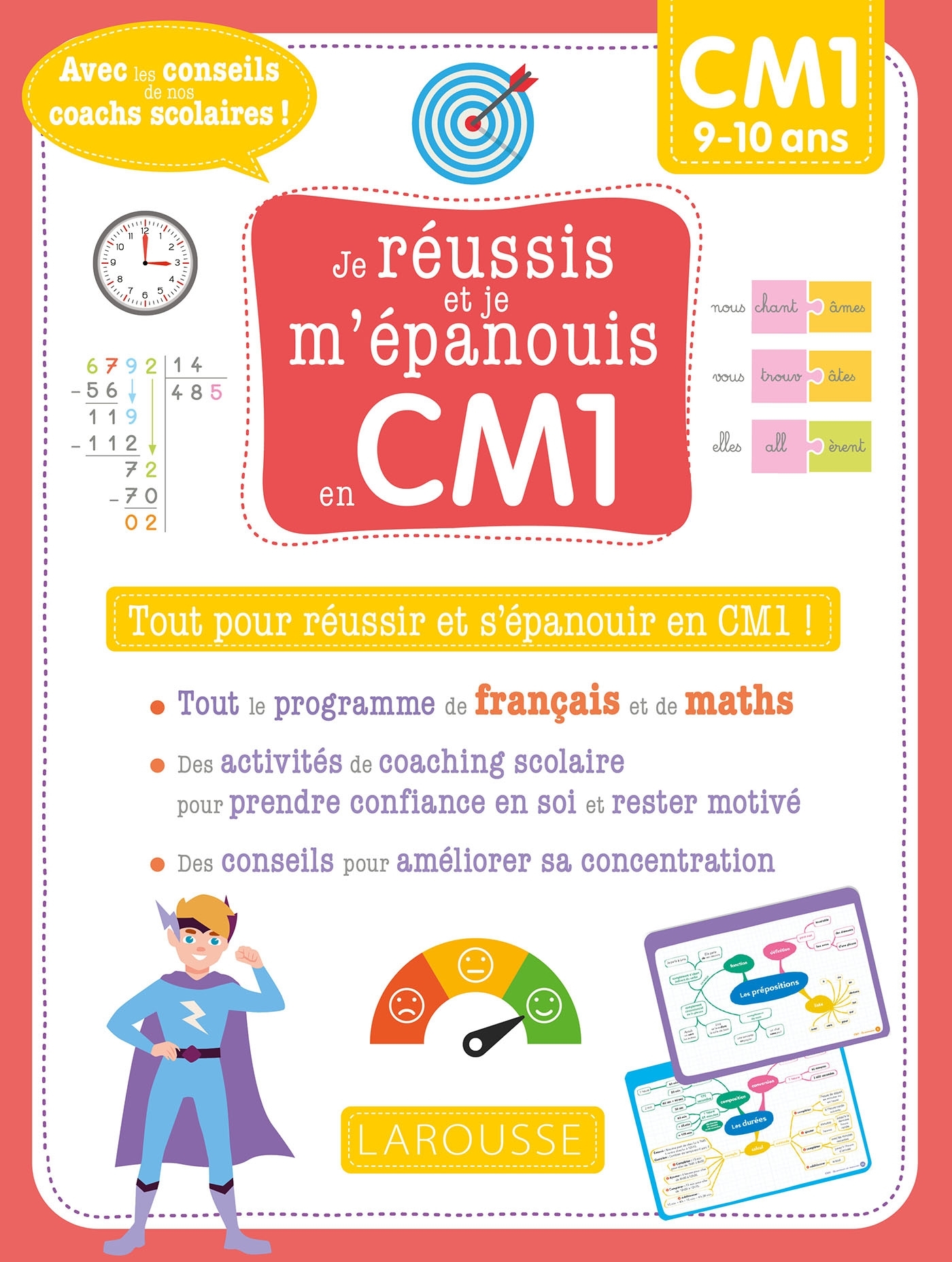 Je réussis et je m'épanouis en CM1 - Marine Duvouldy - LAROUSSE