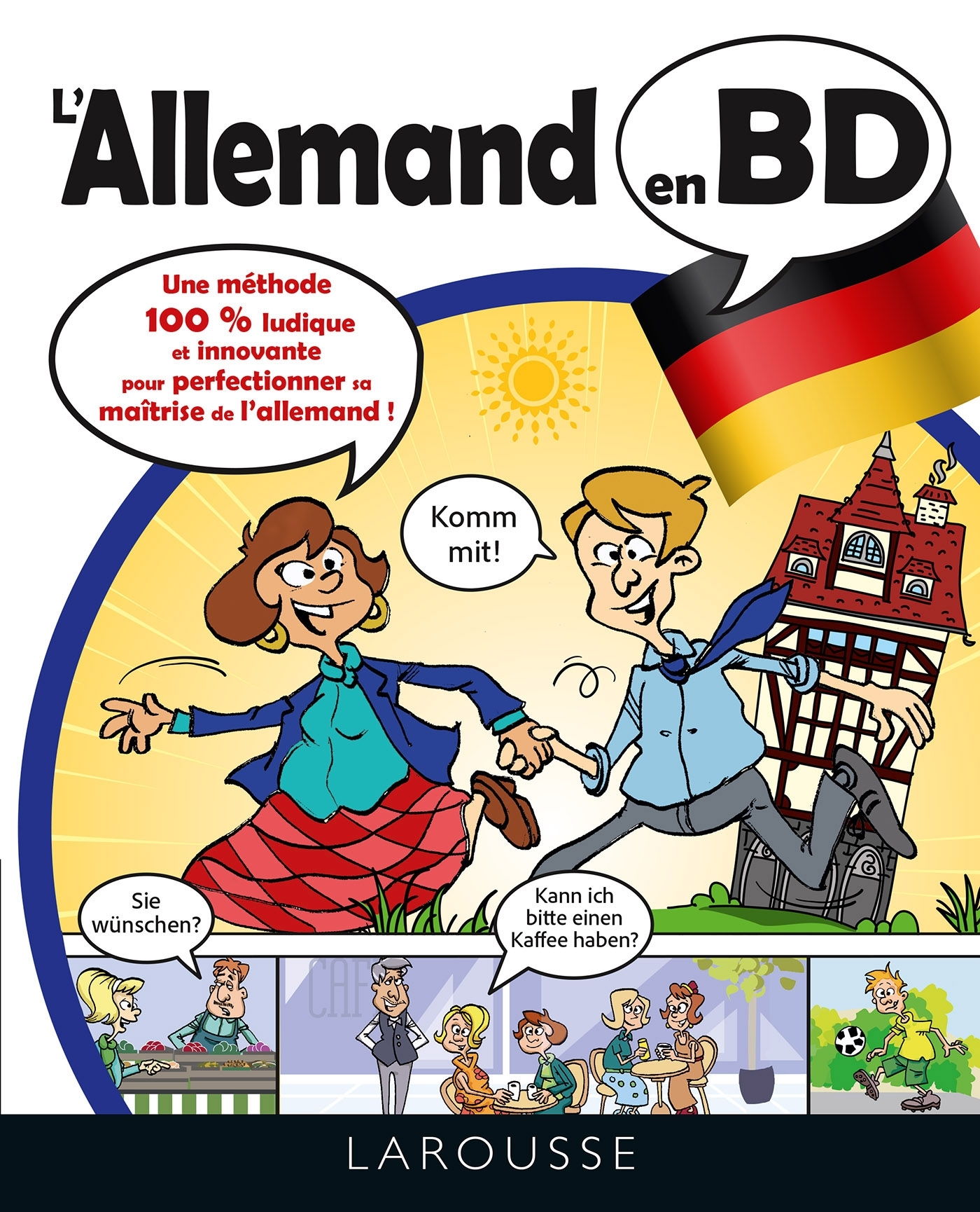 L'Allemand en BD -  Collectif - LAROUSSE