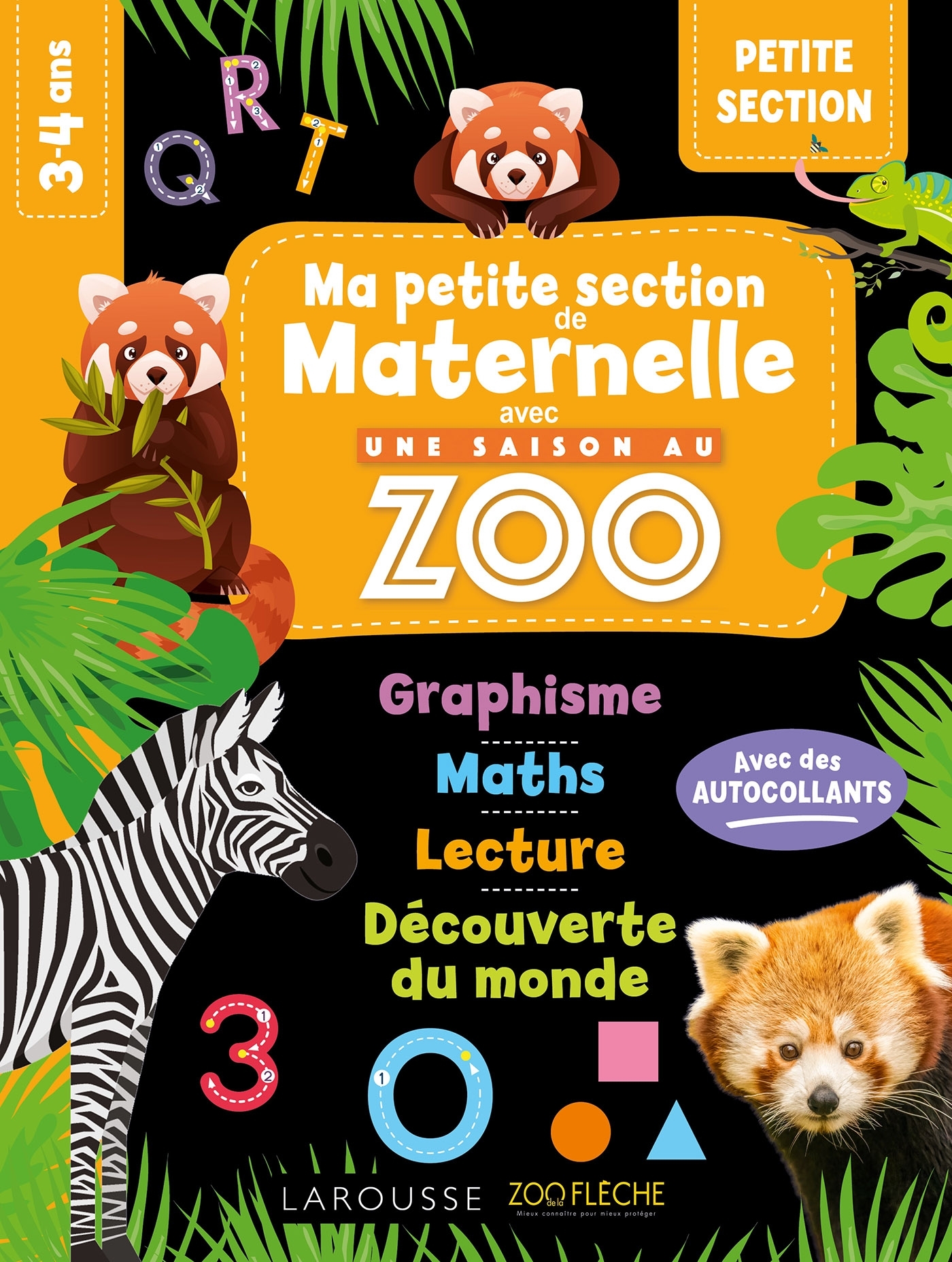 MA MATERNELLE avec UNE SAISON AU ZOO - PETITE SECTION -  Collectif - LAROUSSE