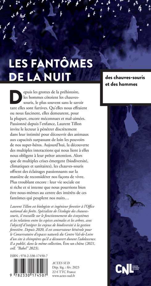 Les Fantômes de la nuit - Laurent Tillon - ACTES SUD