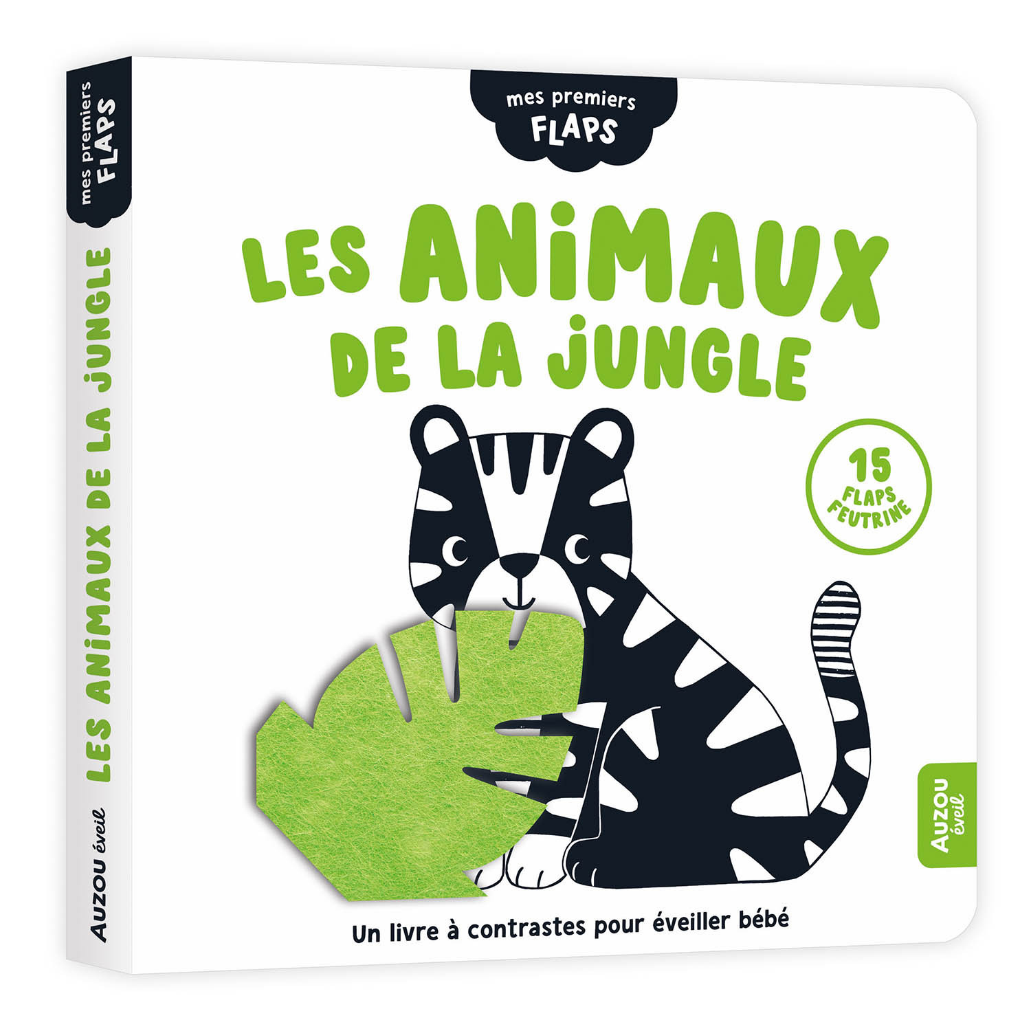 MES PREMIERS FLAPS  - LES ANIMAUX DE LA JUNGLE - Wendy Kendall - AUZOU