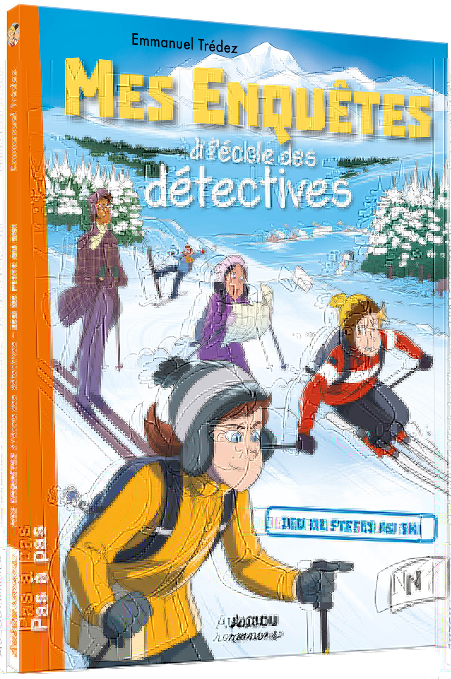 MES ENQUÊTES À L'ÉCOLE DES DÉTECTIVES - JEU DE PISTES AU SKI -  TREDEZ Emmanuel - AUZOU