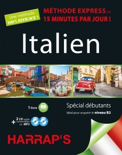 Harrap's Méthode Express Italien 2CD+livre - Vittoria Bowles - HARRAPS