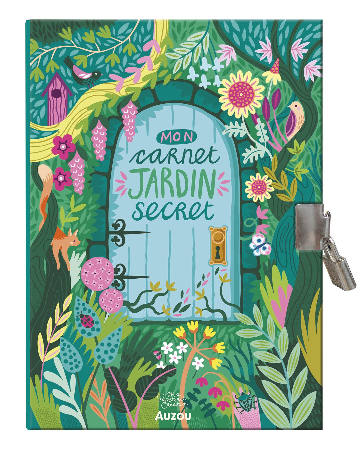 MA PAPETERIE CRÉATIVE - MON CARNET JARDIN SECRET - Paula MC GLOIN - AUZOU