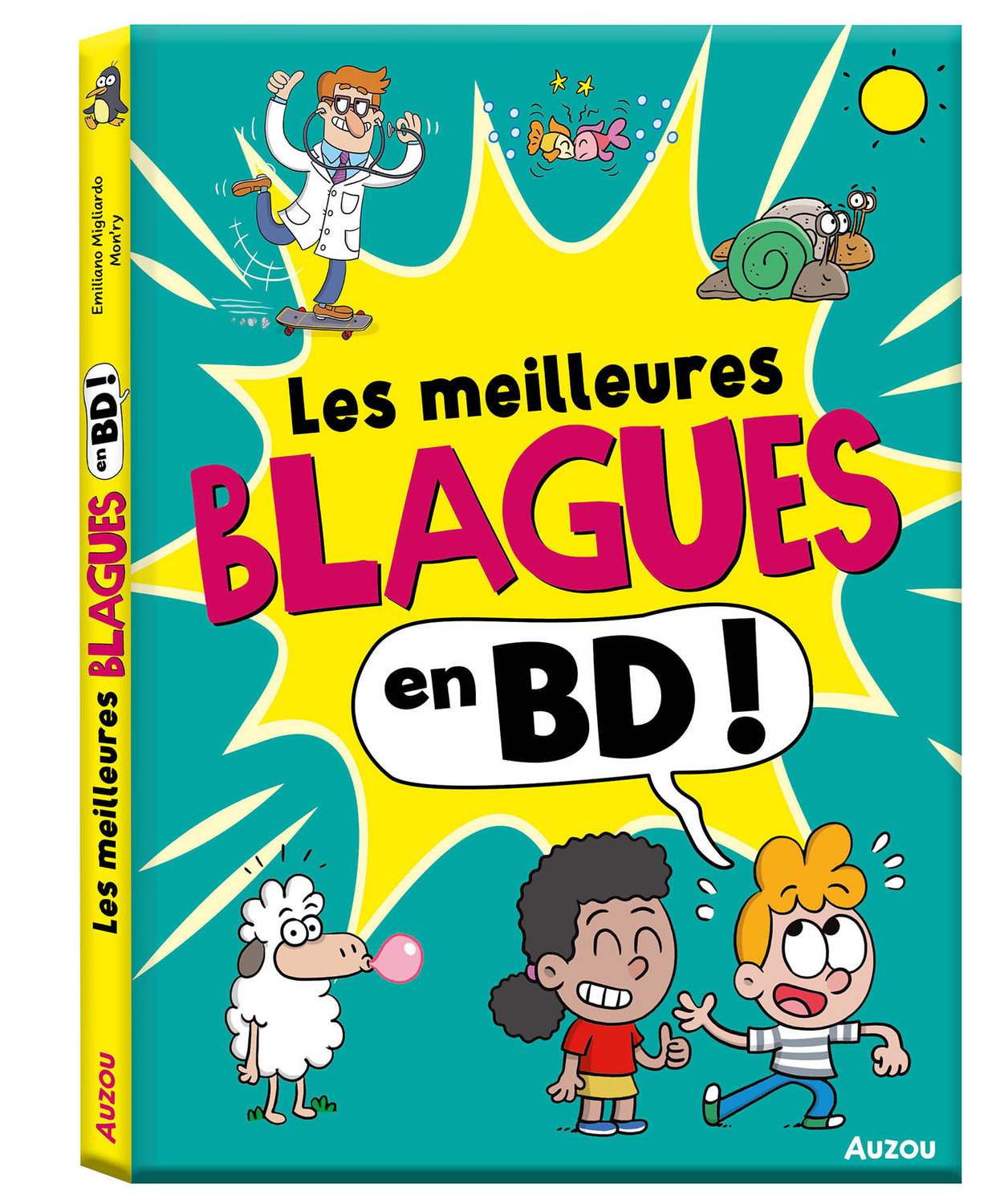 LES MEILLEURES BLAGUES EN BD ! - Emiliano MIGLIARDO - AUZOU