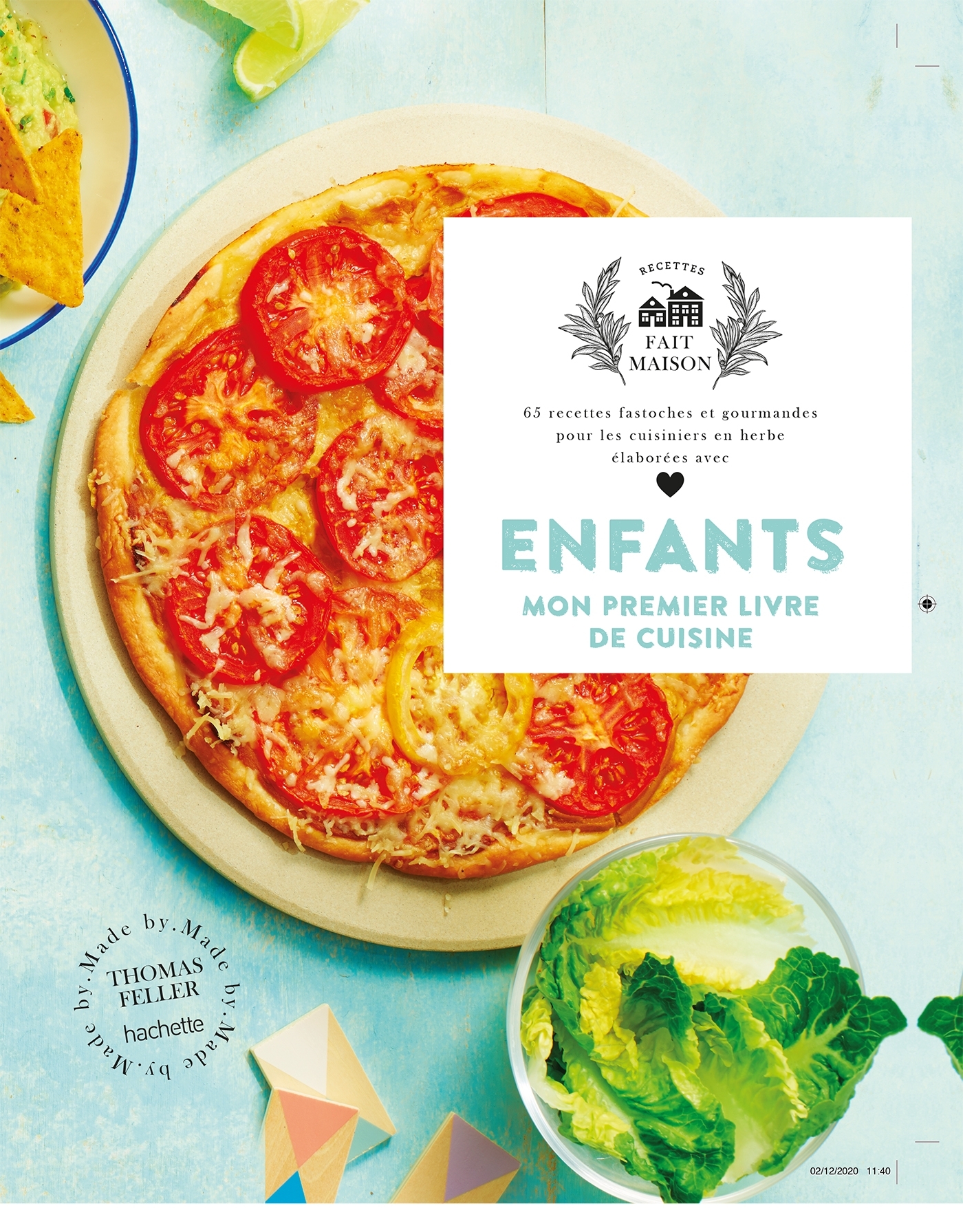 Enfants, mon premier livre de cuisine - Thomas Feller - HACHETTE PRAT