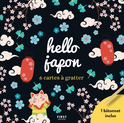 Hello Japon - 6 cartes à gratter -  Collectif - FIRST