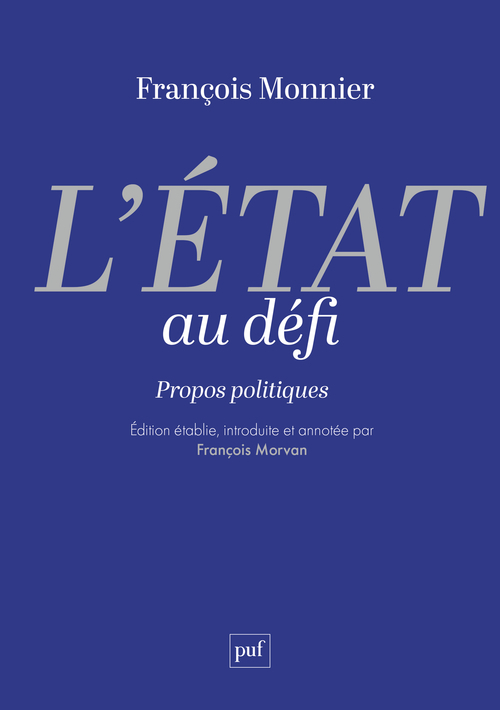 L'État au défi - Francois Monnier - PUF