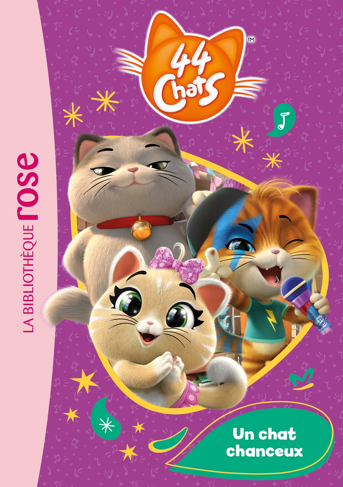 44 Chats 02 - Un chat chanceux -  Rainbow - HACHETTE JEUN.