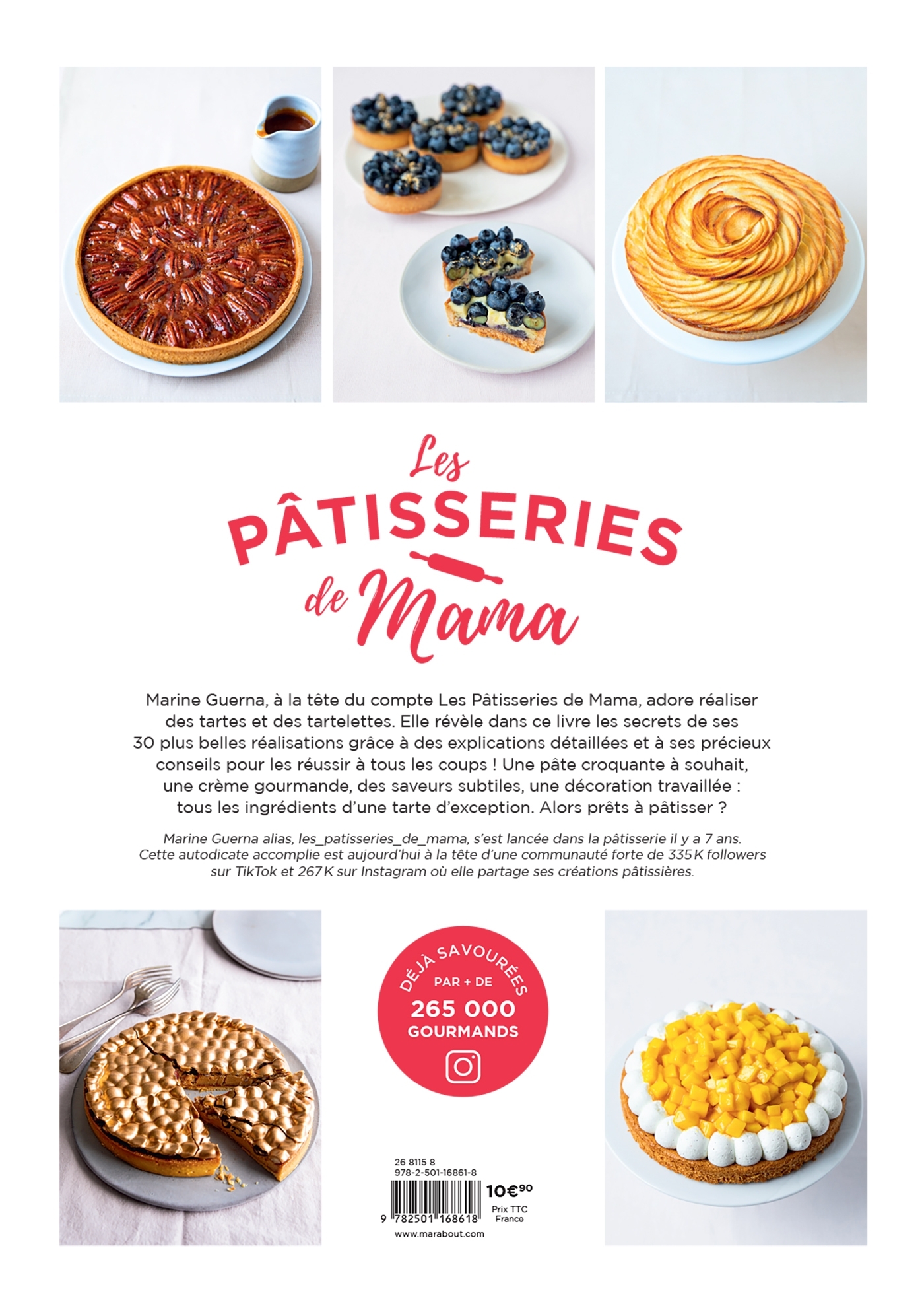 Les pâtisseries de Mama - Tartes & tartelettes -  Les pâtisseries de Mama - MARABOUT