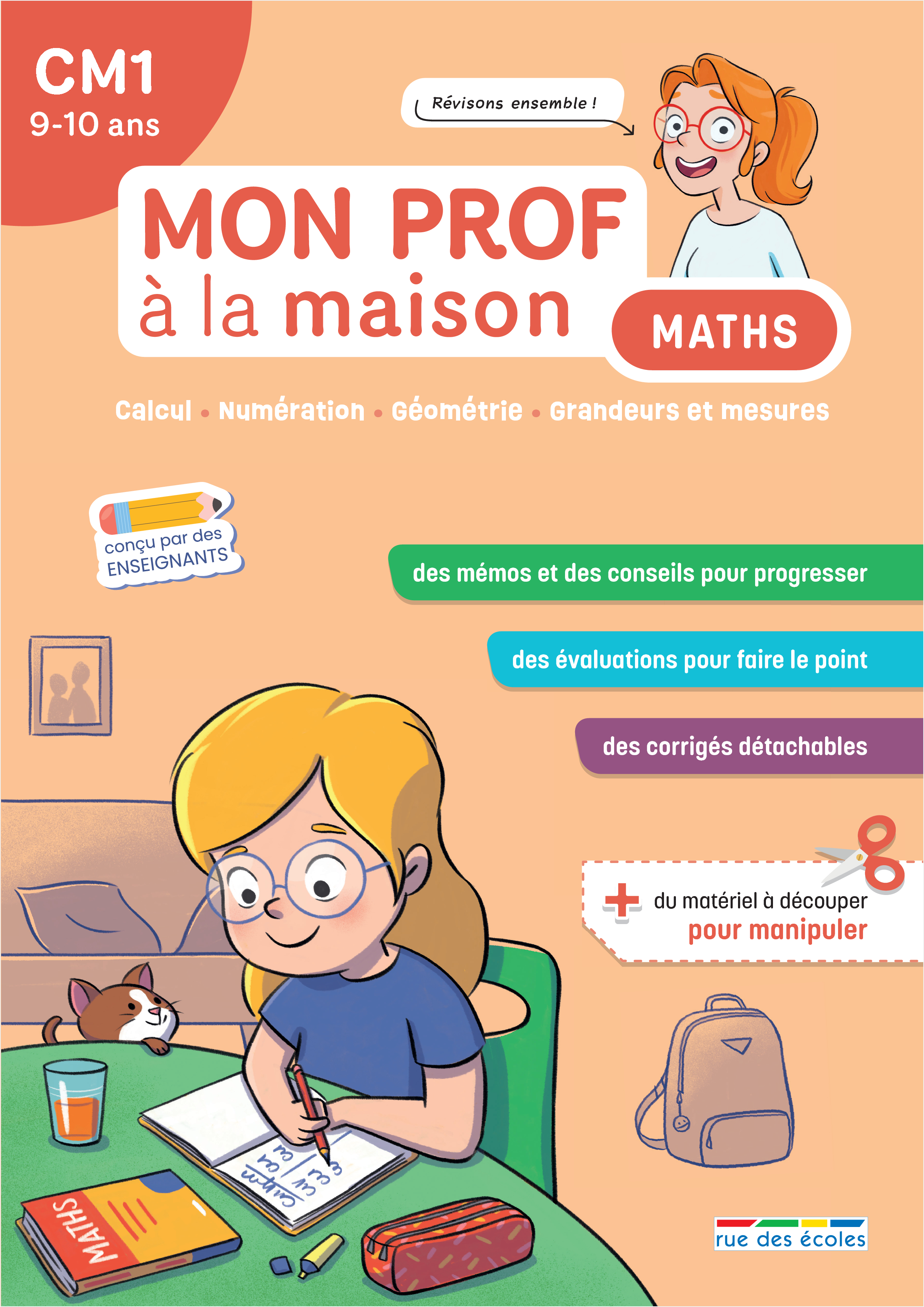 Mon prof à la maison - Maths CM1 - Camille  Denoël - RUE DES ECOLES