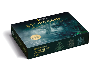 Escape game - Civilisations disparues -  Collectif - NATIONAL GEOGRA