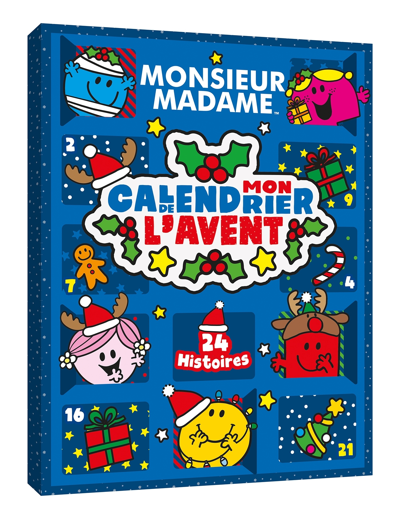 Monsieur Madame - Calendrier de l'avent - Roger Hargreaves - HACHETTE JEUN.