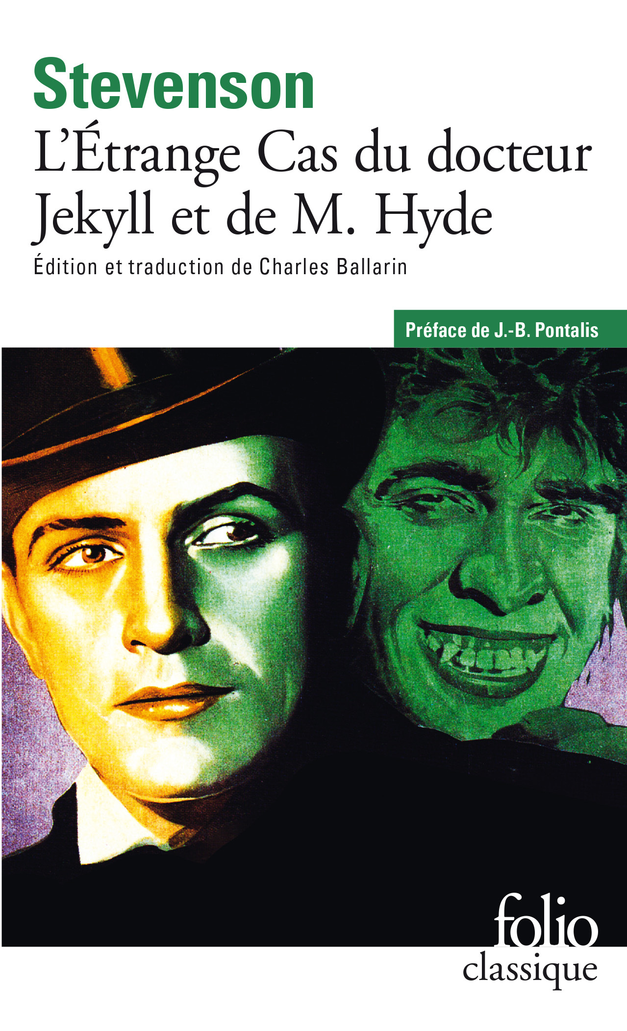 L'Étrange Cas du docteur Jekyll et de M. Hyde - Robert Louis Stevenson - FOLIO