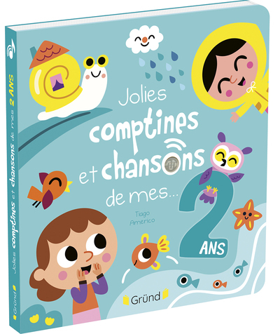 Jolies comptines et chansons de mes 2 ans - Tiago Americo - GRUND