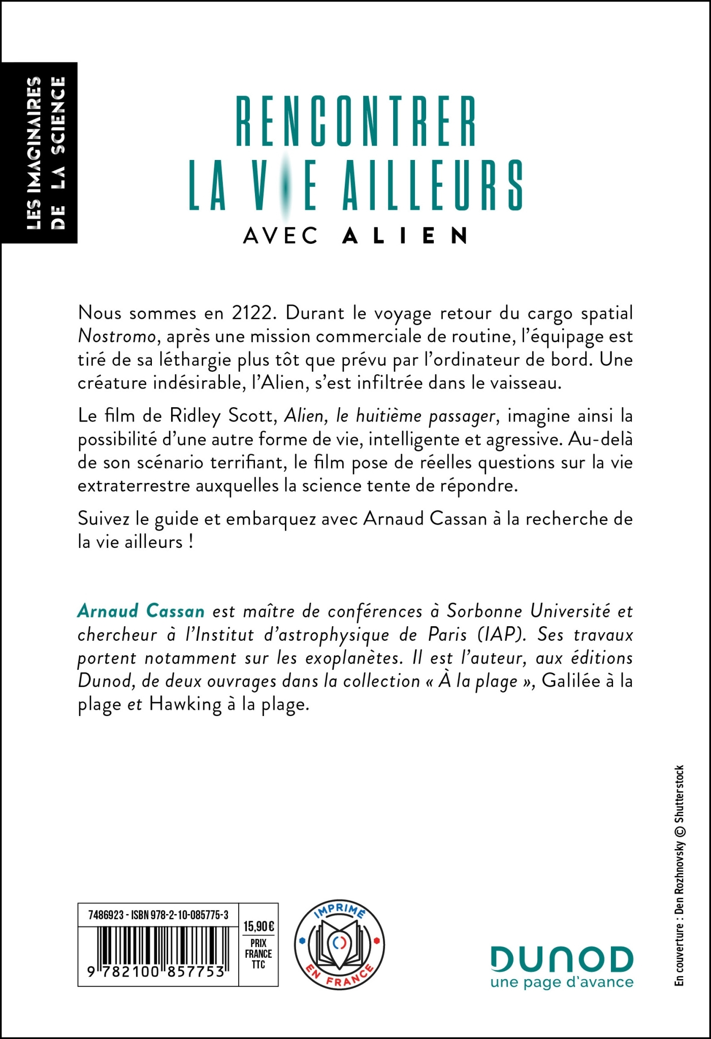 Rencontrer la vie ailleurs-Avec Alien - Arnaud Cassan - DUNOD