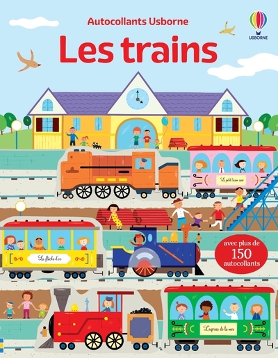 Les trains - Autocollants Usborne - Sam Taplin - USBORNE