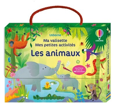 Les animaux - Ma valisette Mes petites activités - Dès 3 ans -  Collectif - USBORNE