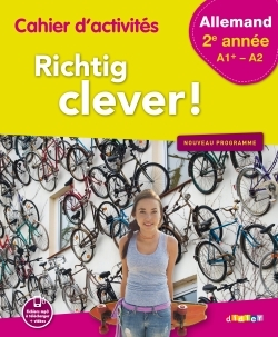 Richtig Clever 2ème année - Cahier - version papier - Wolf Halberstadt - DIDIER