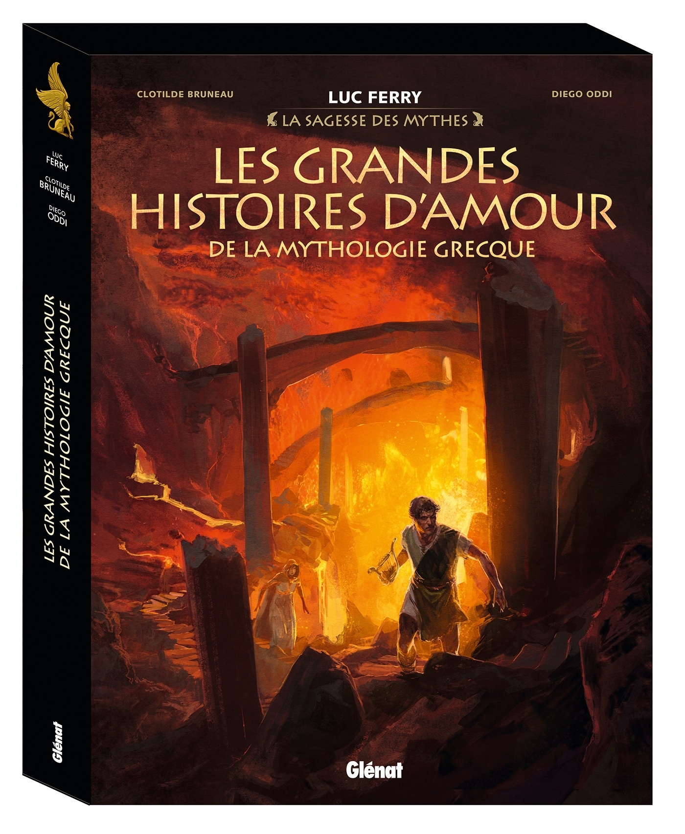 Les Grandes histoires d'amour de la mythologie grecque - Coffret Tomes 0X à 0X - Clotilde Bruneau - GLENAT