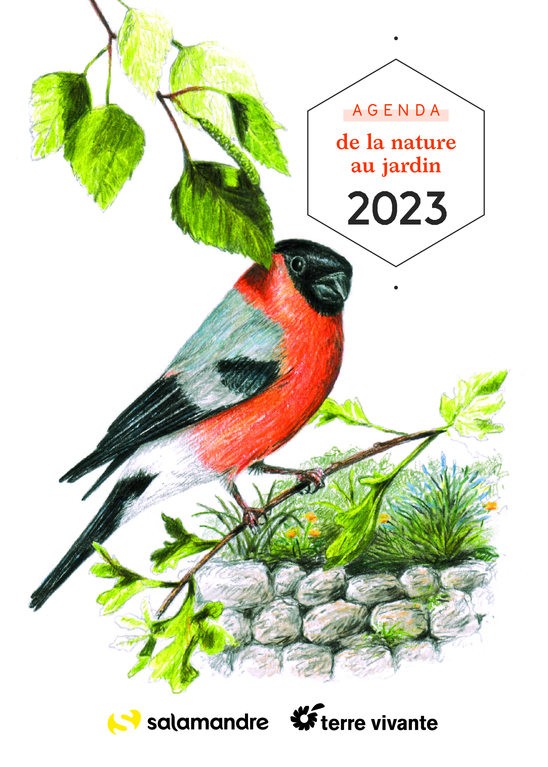 Agenda de la nature au jardin 2023 - Jean-Michel Caillaud - TERRE VIVANTE