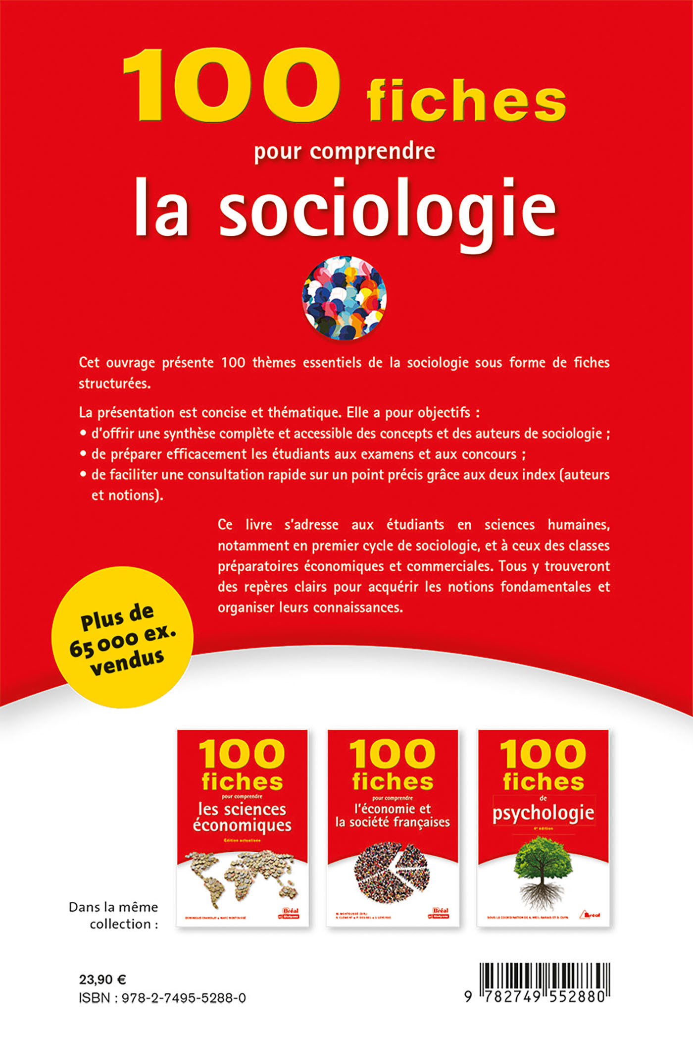 100 fiches pour comprendre la sociologie - Gilles Renouard - BREAL