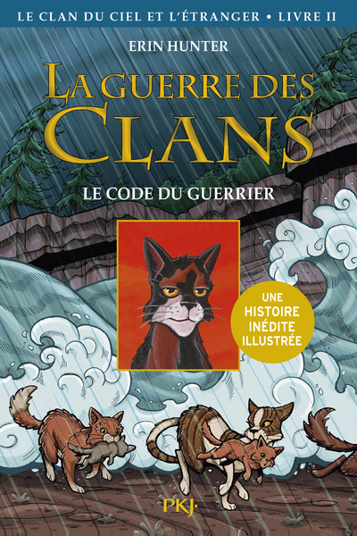 La guerre des Clans illustrée - Cycle IV Le clan du Ciel et l'étranger - tome 2 Le code du guerrier - Erin Hunter - POCKET JEUNESSE