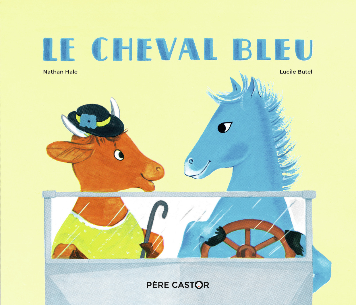 Le Cheval bleu - Nathan Hale - PERE CASTOR