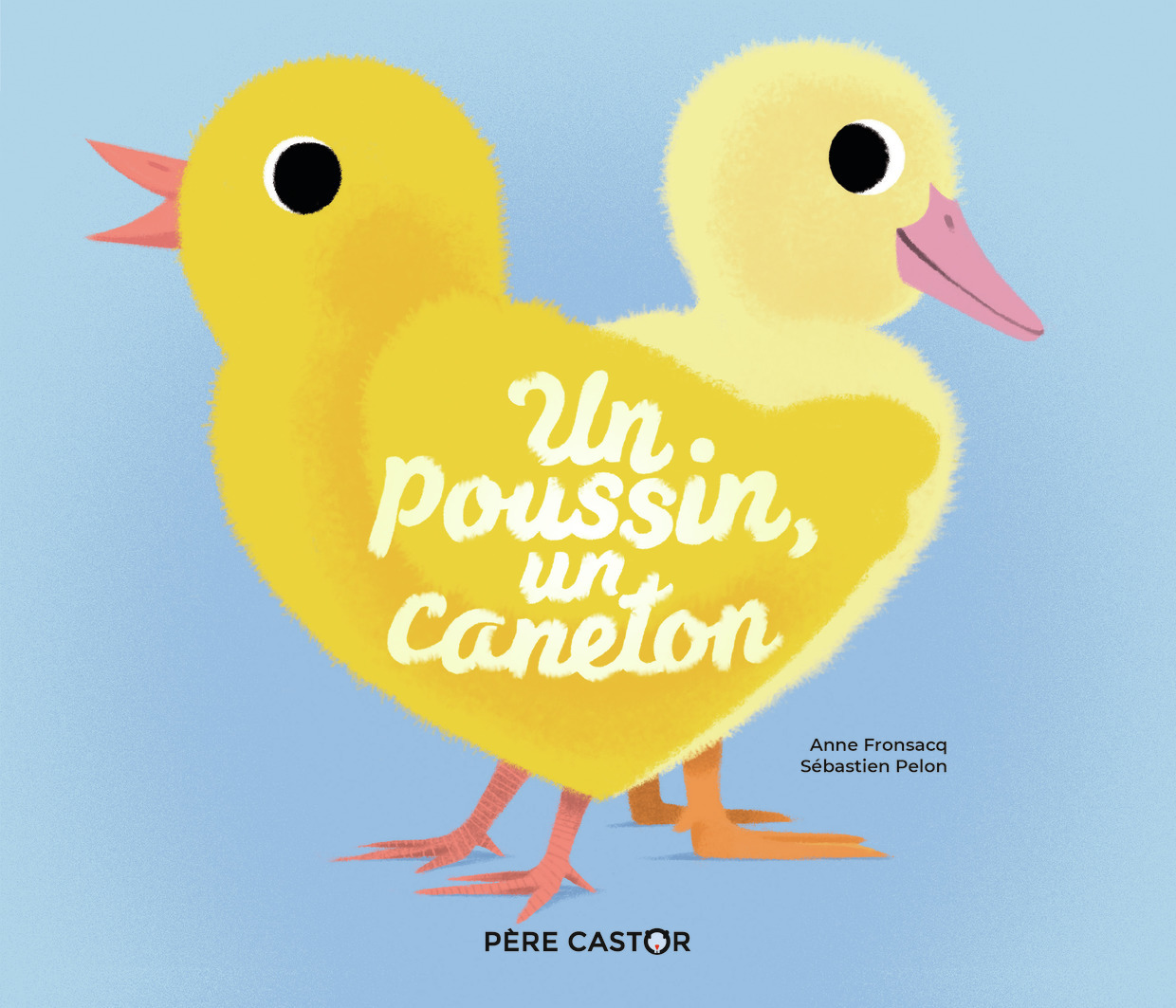 Un poussin, un caneton - Anne Fronsacq - PERE CASTOR