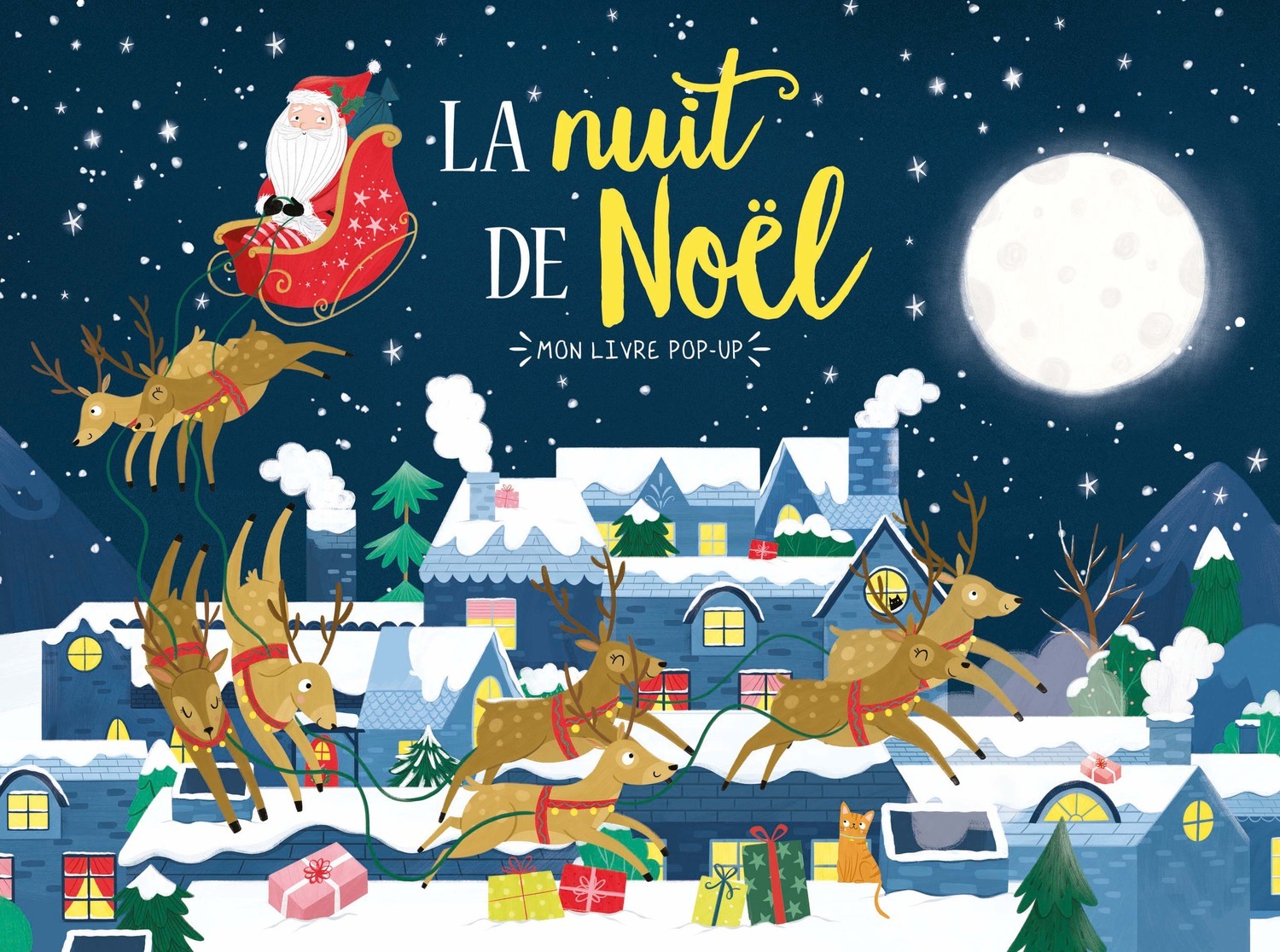 MON LIVRE POP-UP - LA NUIT DE NOËL -  Collectif - 1 2 3 SOLEIL