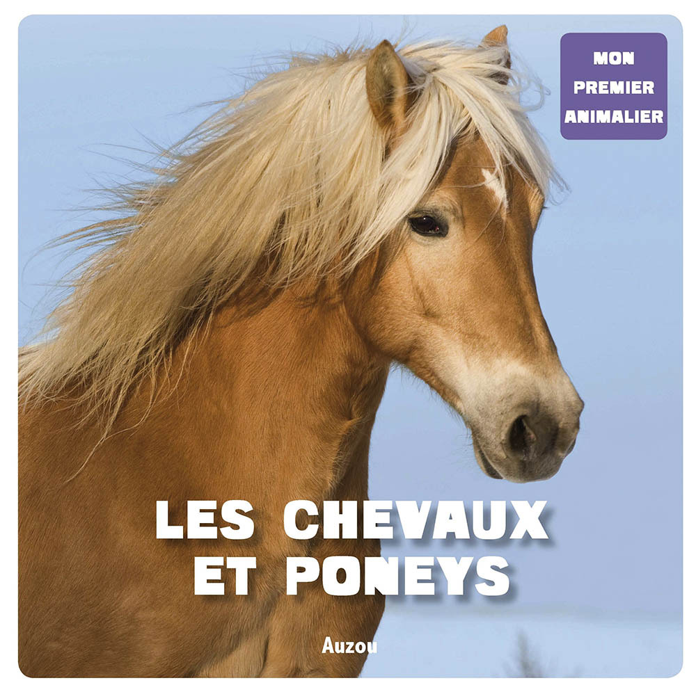 MON PREMIER ANIMALIER - LES CHEVAUX ET LES PONEYS -  DAVID PATRICK - AUZOU