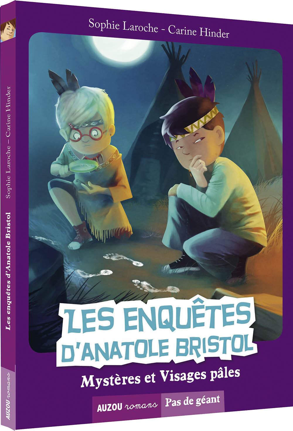 LES ENQUÊTES D'ANATOLE BRISTOL - MYSTÈRES ET VISAGES PÂLES -  Carine Hinder - AUZOU