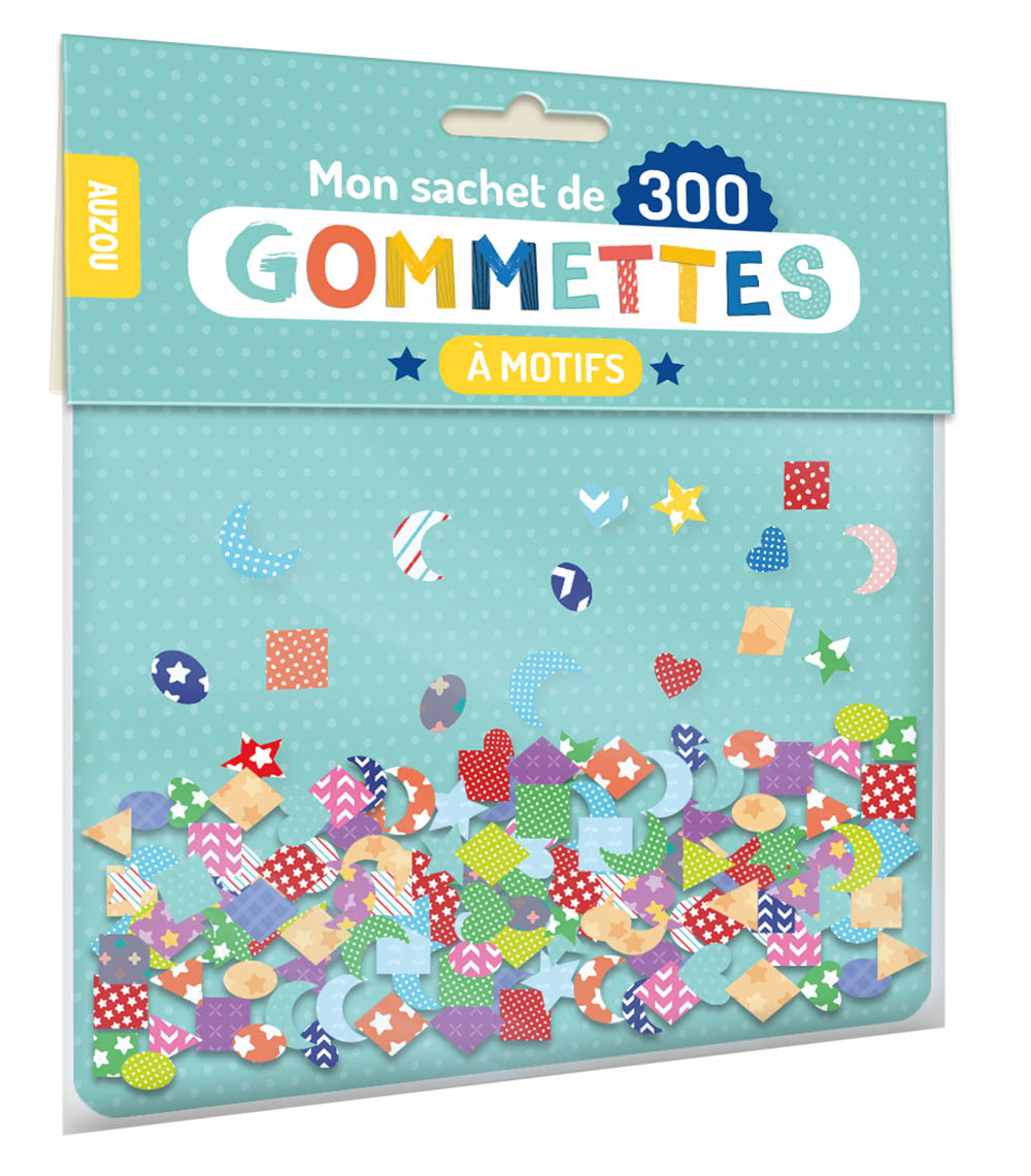 300 GOMMETTES A MOTIFS - XXX - AUZOU