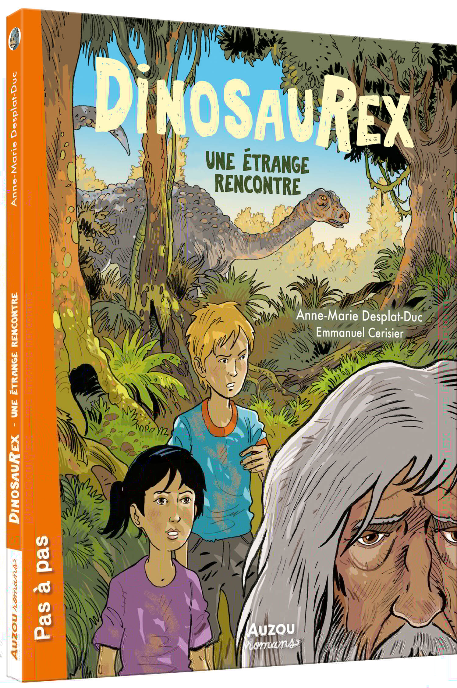 DINOSAUREX - UNE ÉTRANGE RENCONTRE - Anne-Marie Desplat-Duc - AUZOU