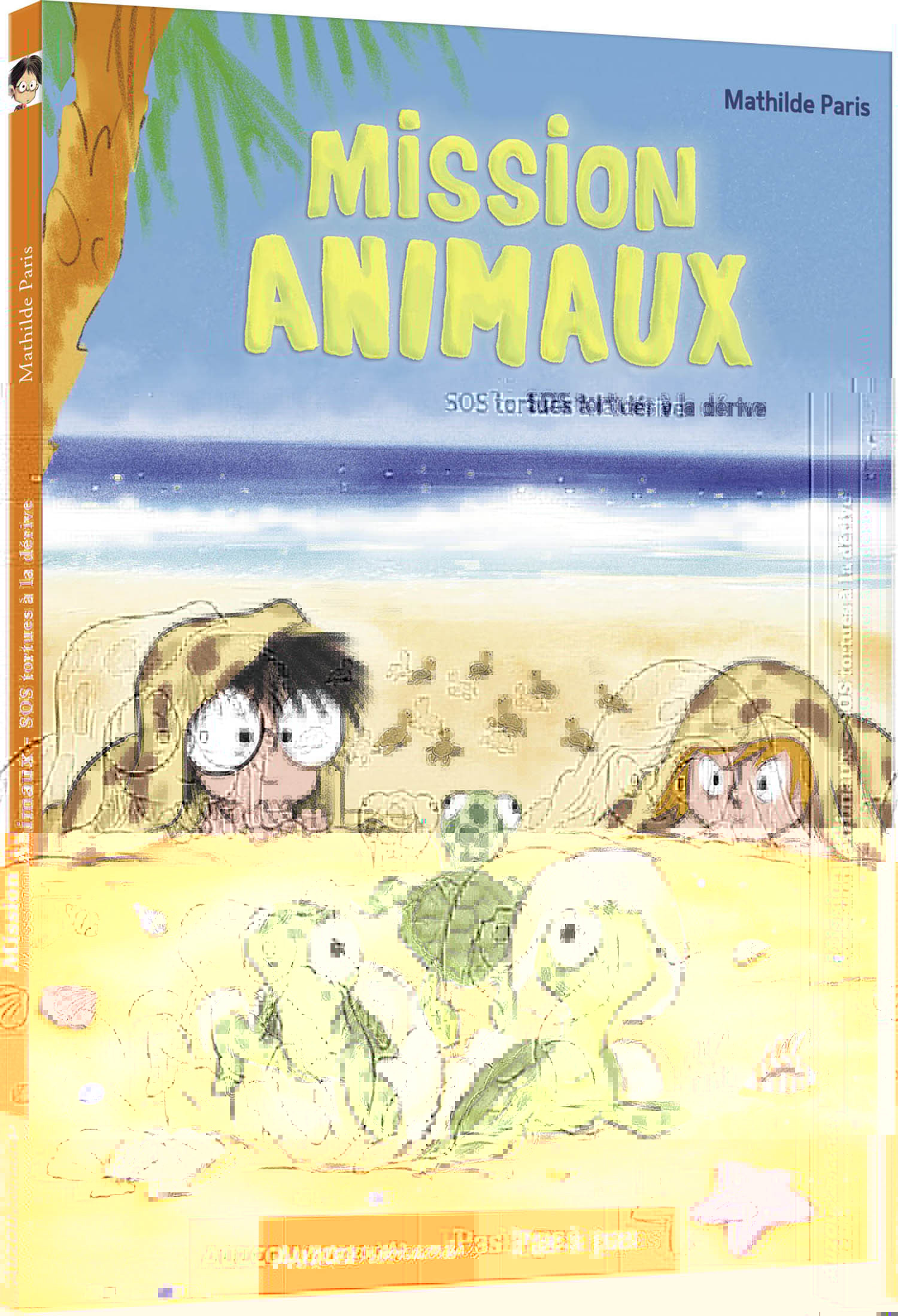 MISSION ANIMAUX - SOS TORTUES À LA DÉRIVE - Mathilde Paris - AUZOU