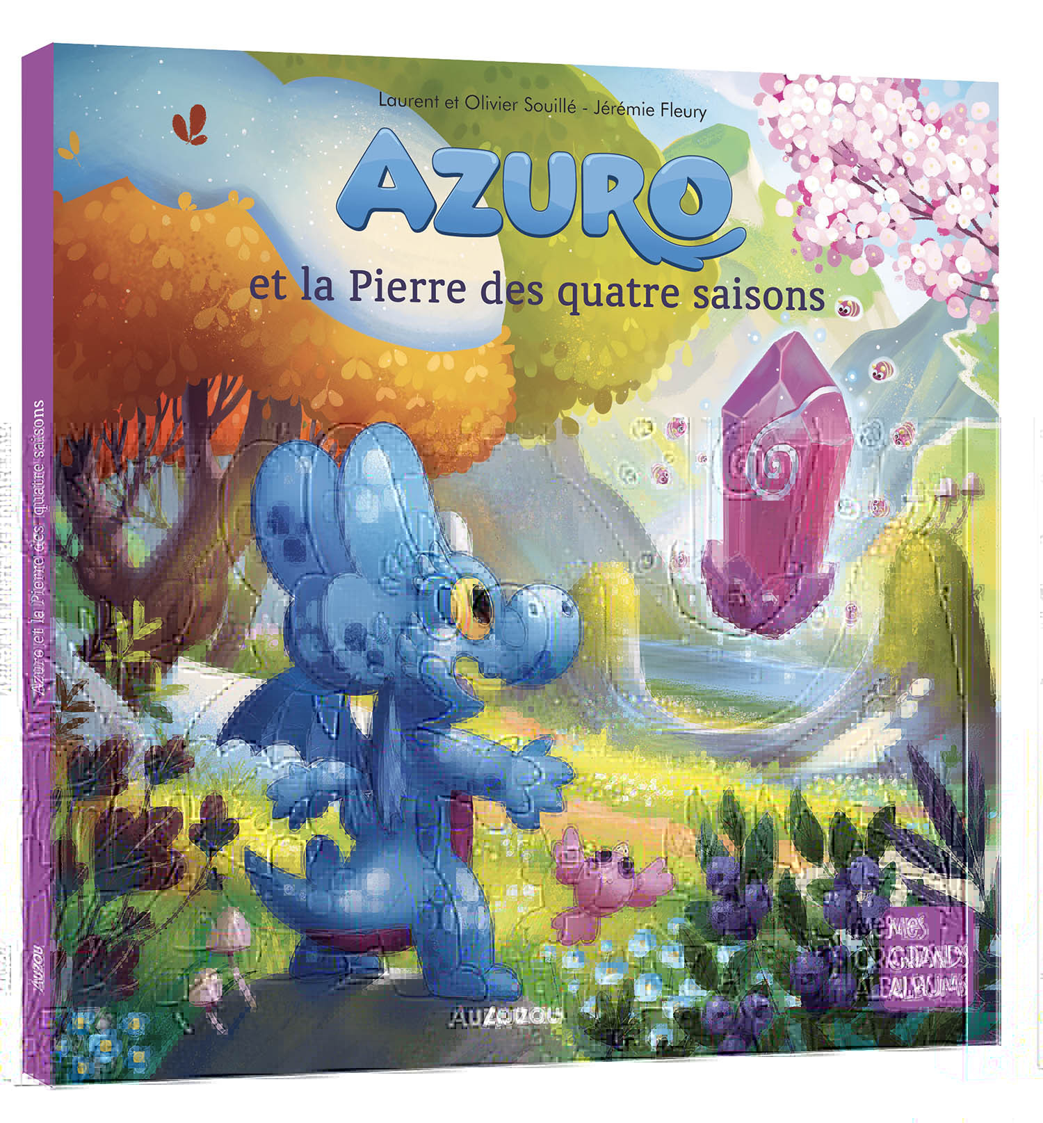 AZURO ET LA PIERRE DES QUATRE SAISONS - Laurent Souille - AUZOU