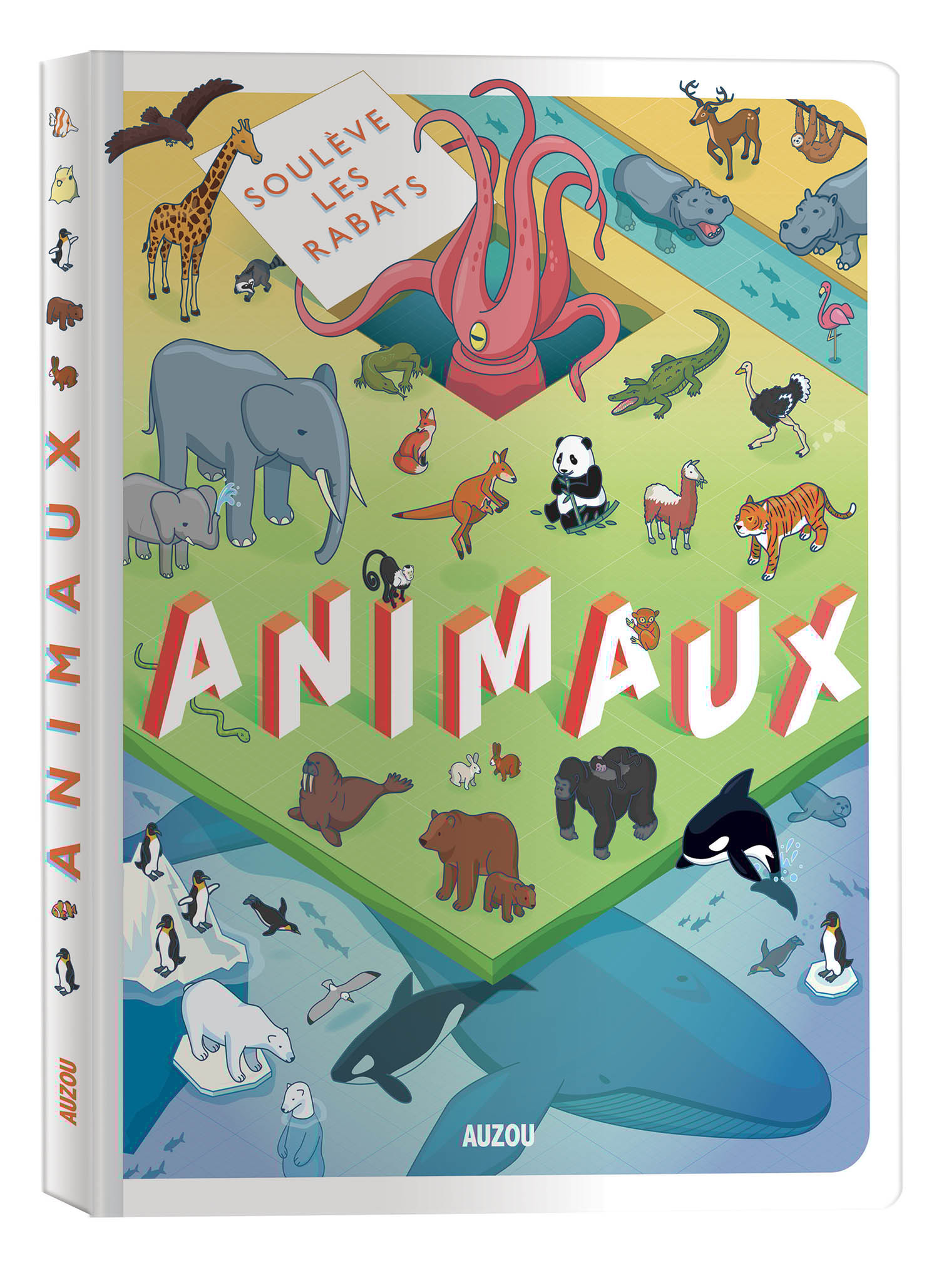 SOULÈVE LES RABATS - ANIMAUX - Helen CATT - AUZOU