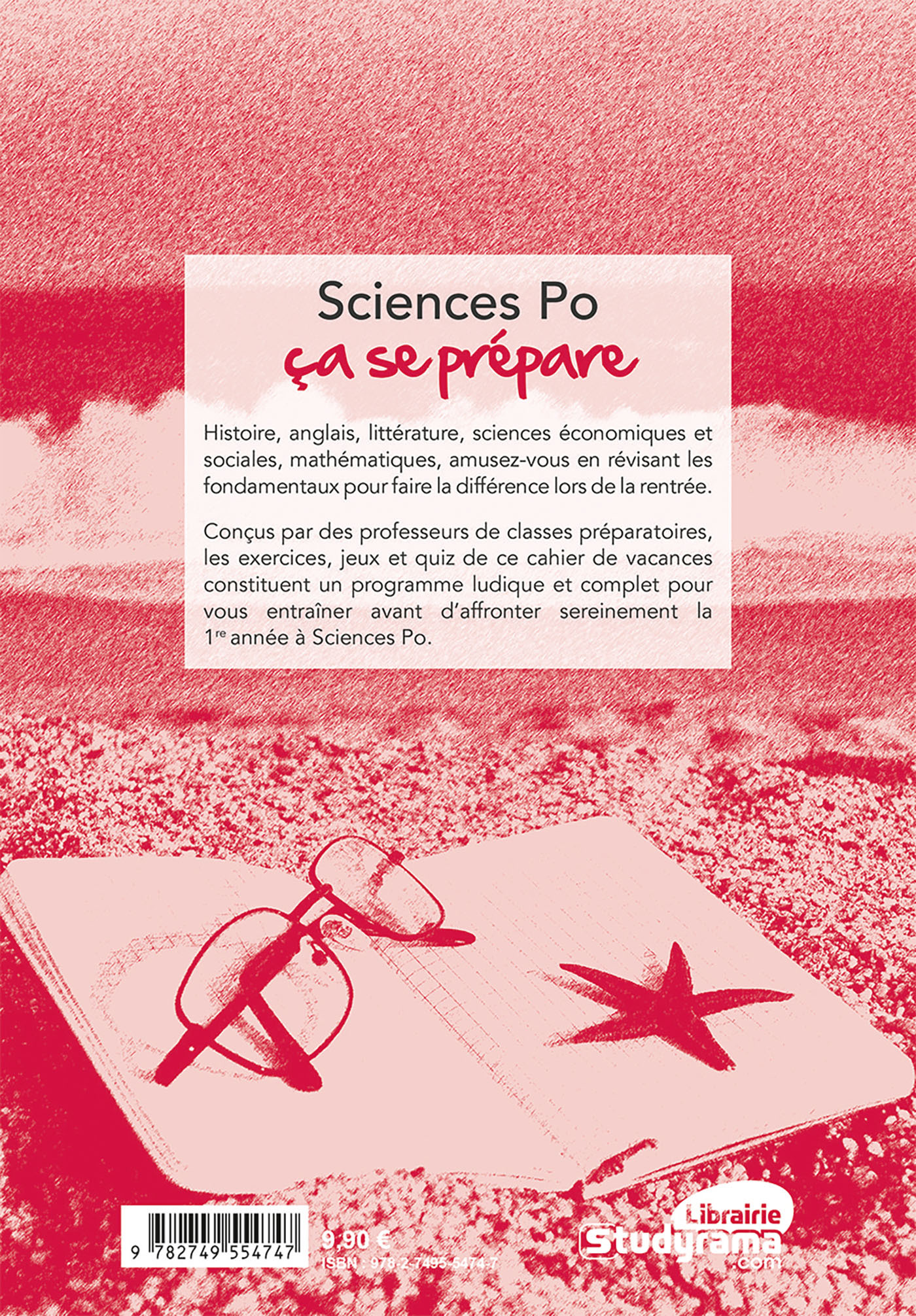 Le cahier de vacances pour entrer à Sciences Po - Eric Keslassy - BREAL