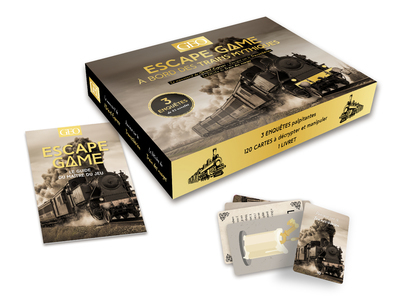 Escape Game Geo - A bord des trains mythiques -  Collectif - GEO