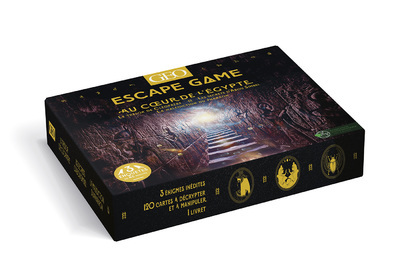 Escape Game - Au coeur de l'Égypte -  Collectif - GEO