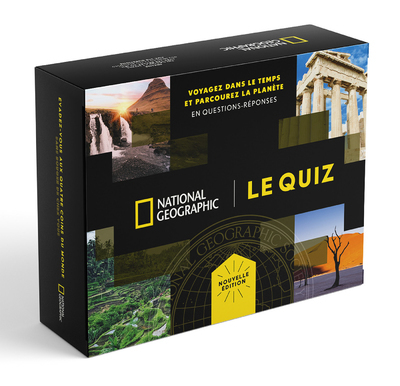 Boîte National Geographic - Le quiz -  Collectif - NATIONAL GEOGRA