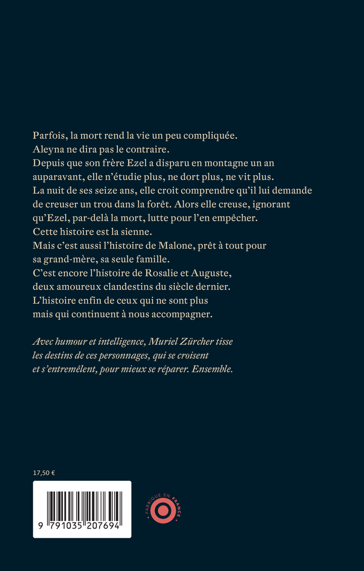 La fille qui creusait un trou dans la forêt - Muriel Zürcher - THIERRY MAGNIER