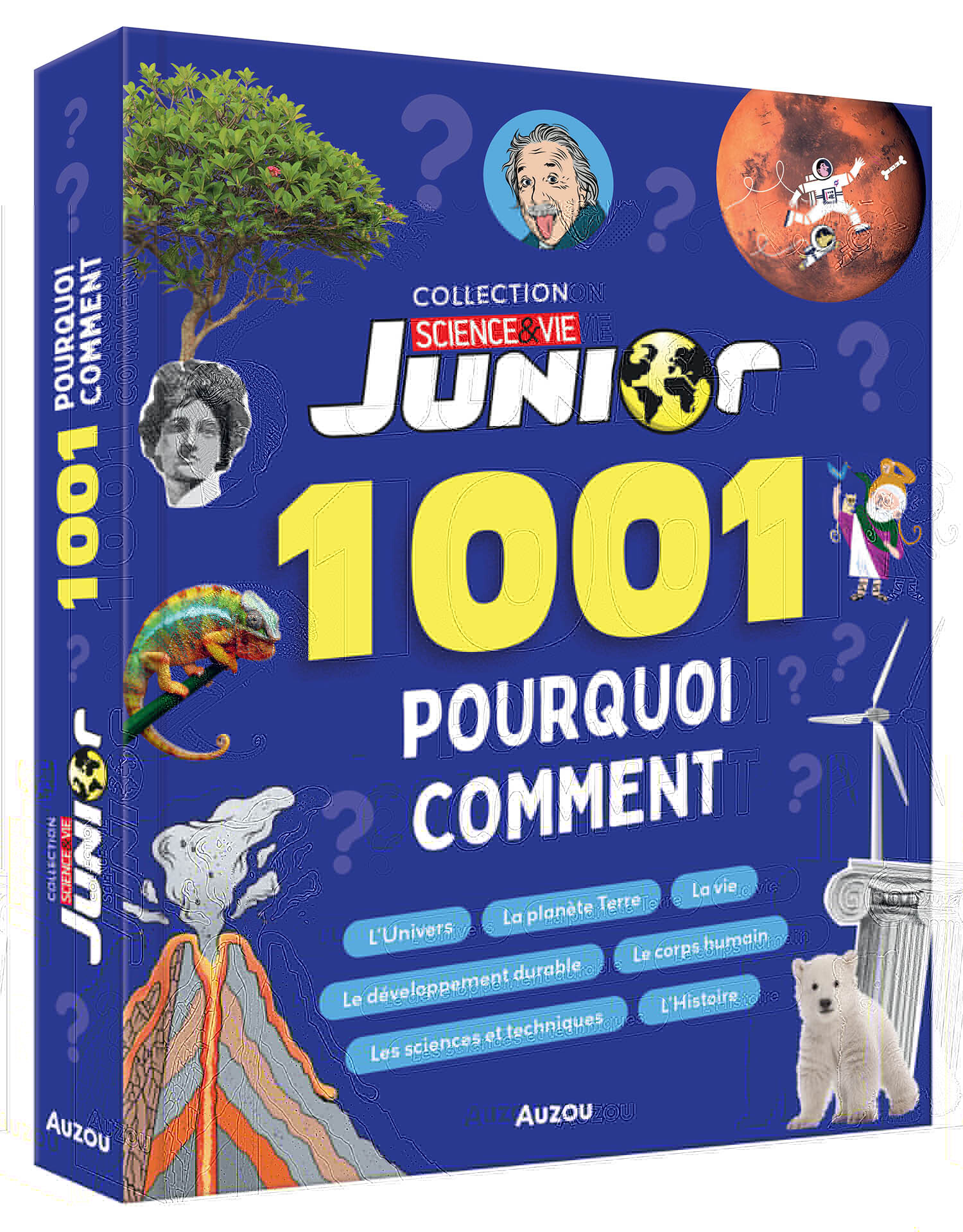 1001 POURQUOI COMMENT   SCIENCE & VIE JUNIOR - Sylvie Albou-Tabart - AUZOU